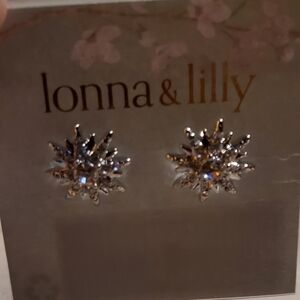 Lonna and Lilly crystal earings NWT